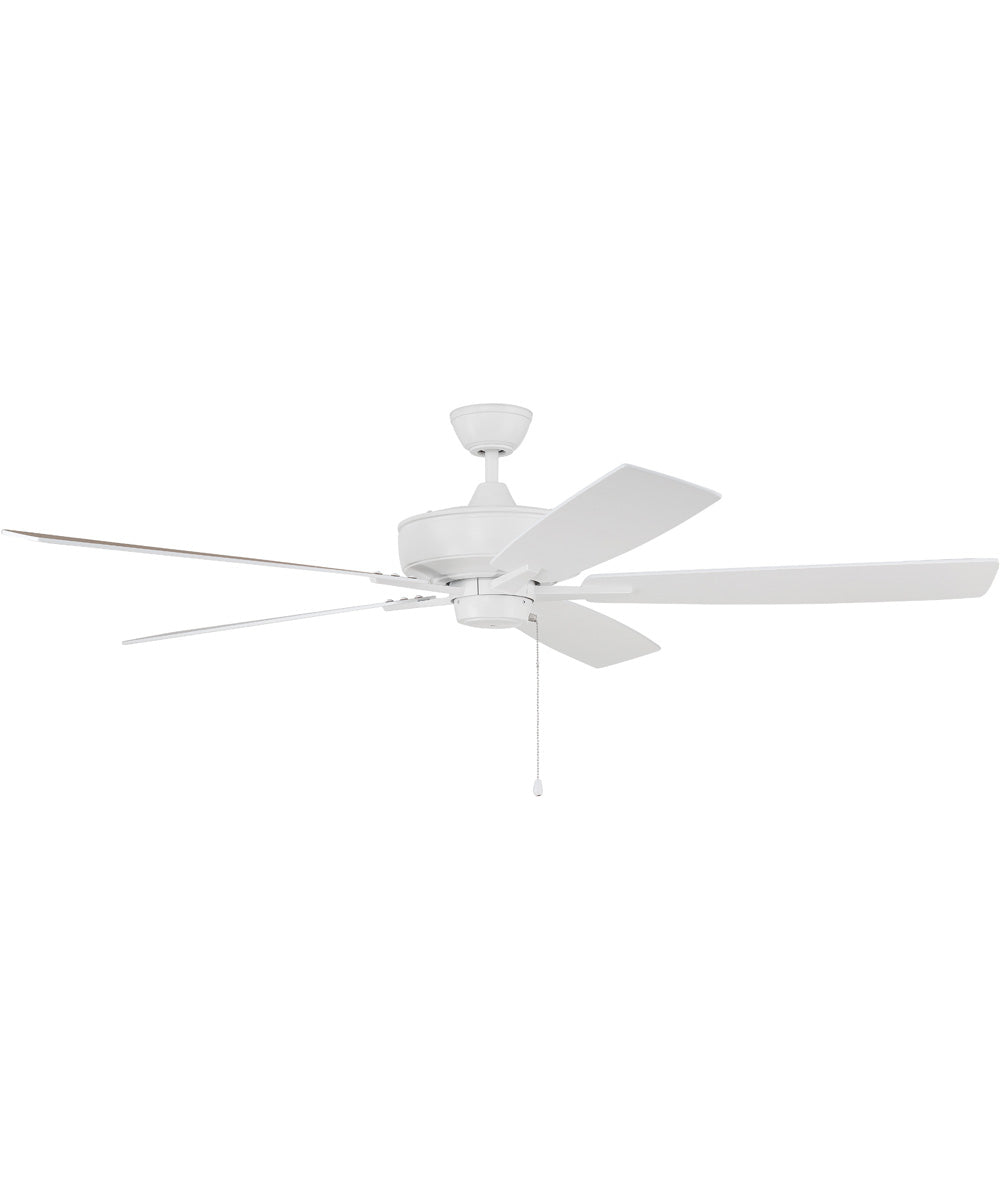 Super Pro 60 Ceiling Fan (Blades Included) White