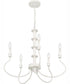 Adela 5-light Chandelier Antique White
