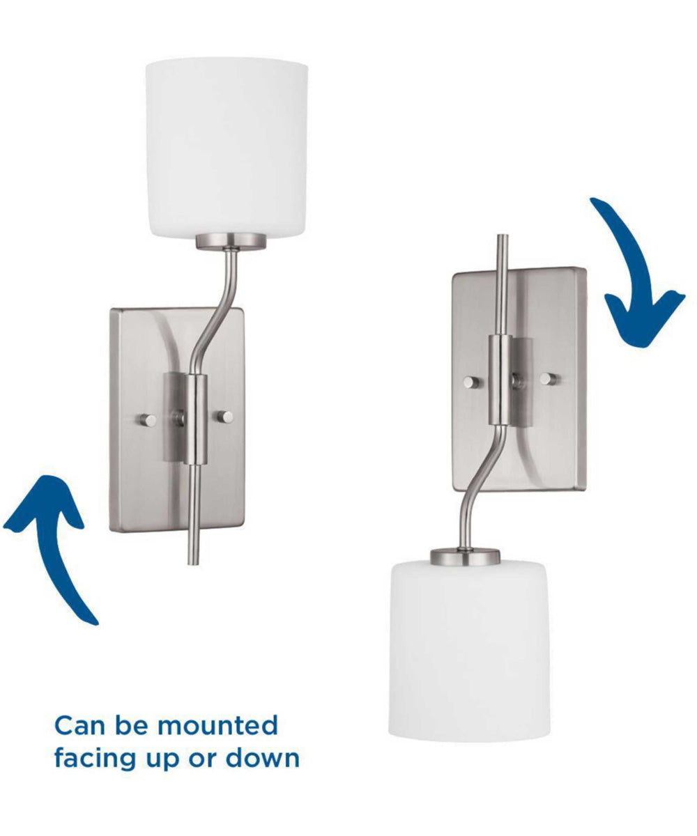 Tobin 1-Light Wall Bracket Brushed Nickel