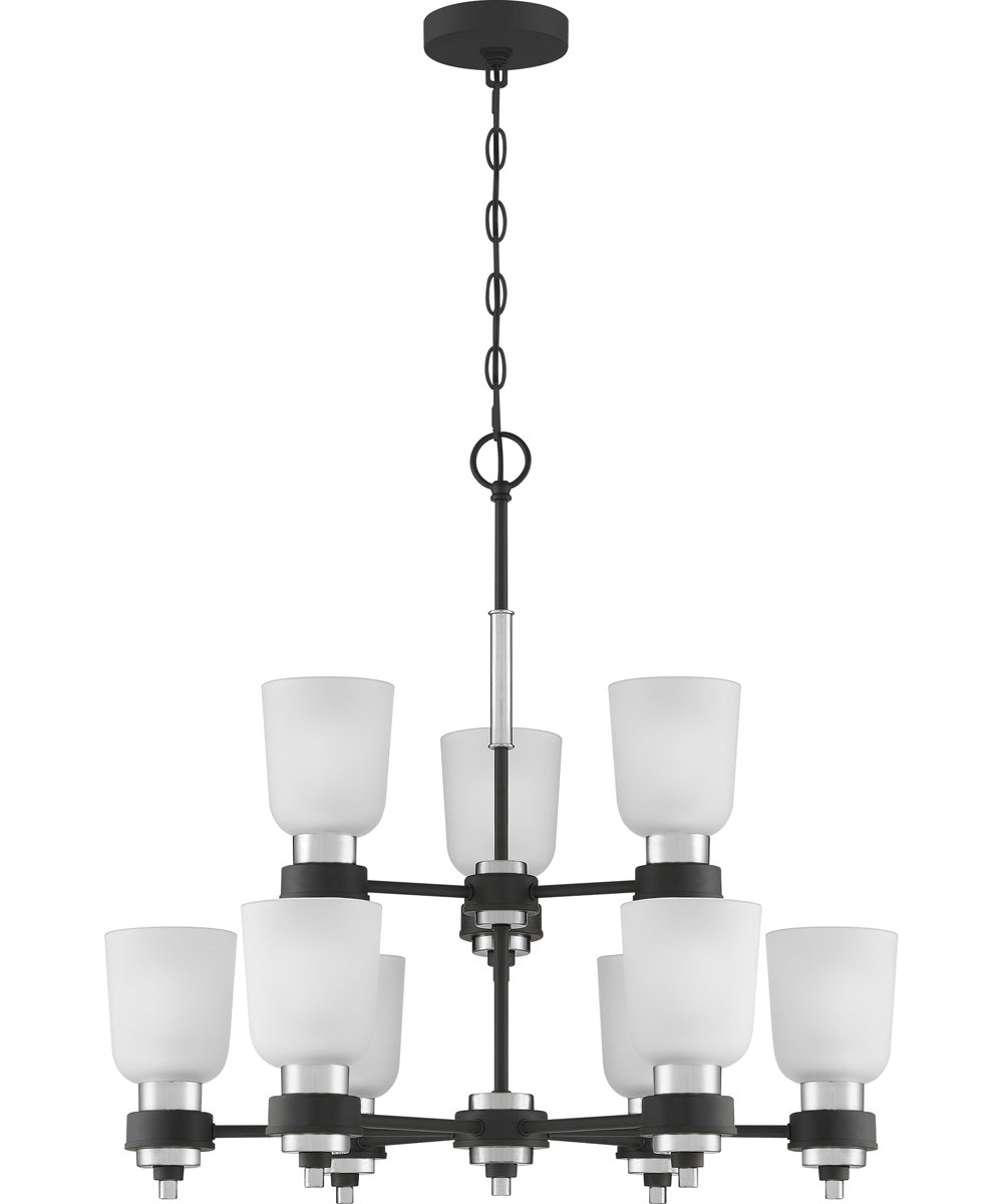 Conrad 9-light Chandelier Brushed Nickel