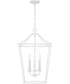 Grady 4-Light Foyer Textured White