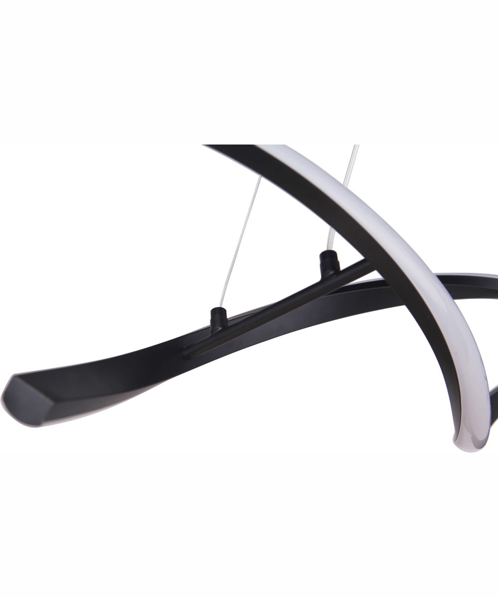 Pulse 1-Light Island Flat Black