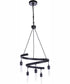 Tranquil 5-Light Chandelier Flat Black