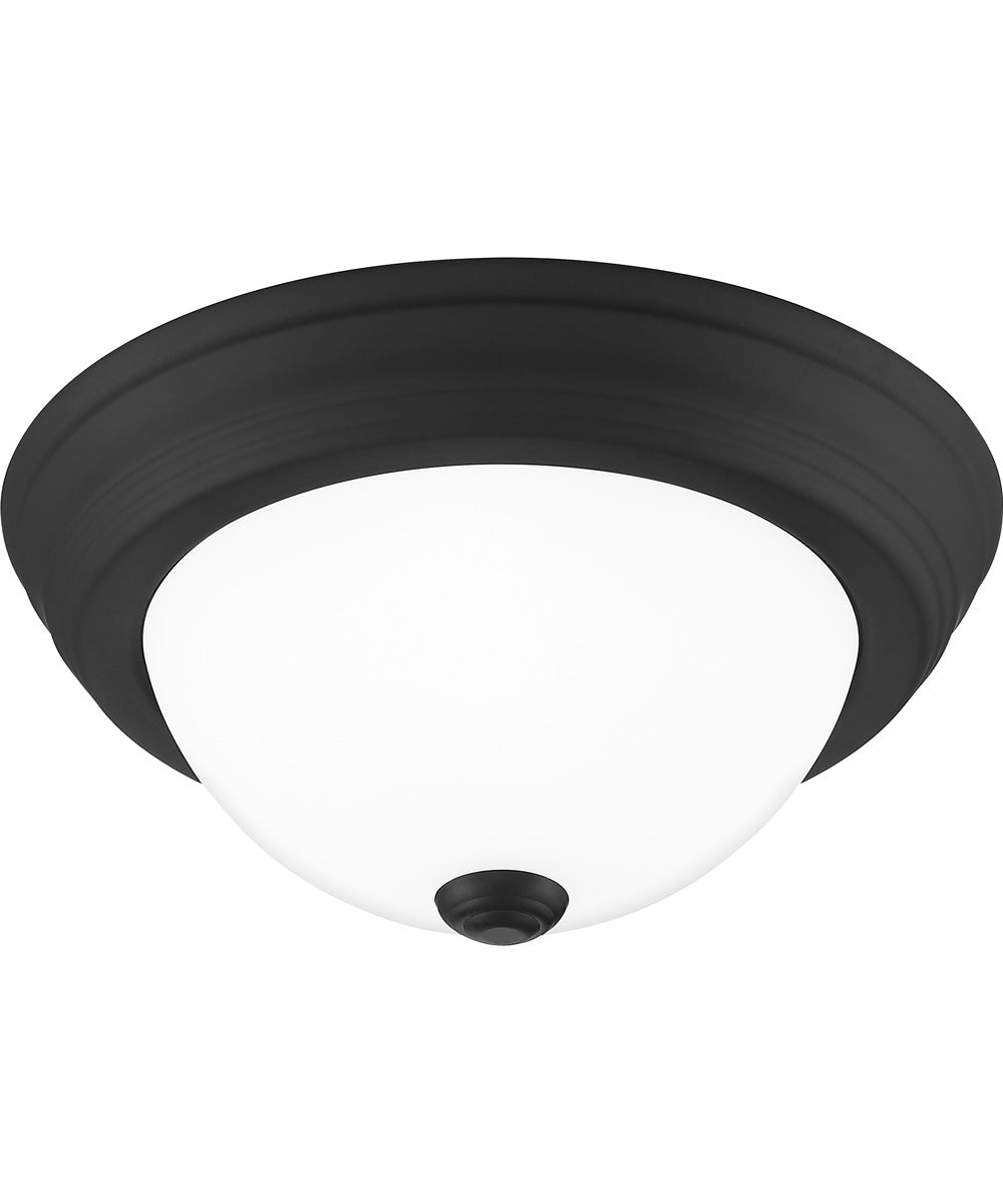 Erwin Small 1-light Flush Mount Matte Black