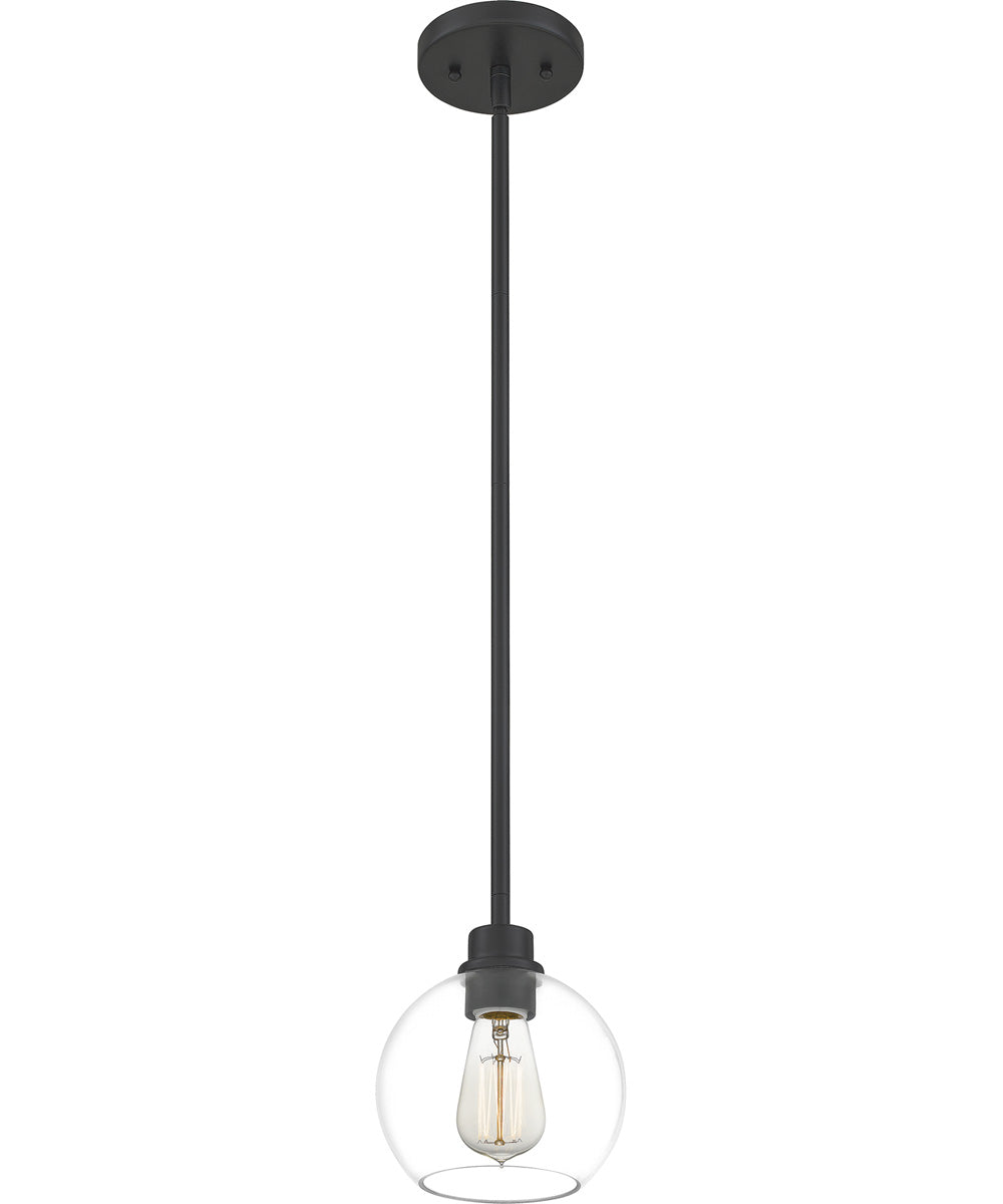 Pruitt Small 1-light Mini Pendant Matte Black