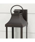 Bradford 1-Light Outdoor Wall-Lantern Rain or Shine - Oiled Bronze