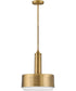 Cedric 2-Light Medium Pendant in Lacquered Brass