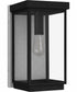 Ezra Medium 1-light Outdoor Wall Light Earth Black