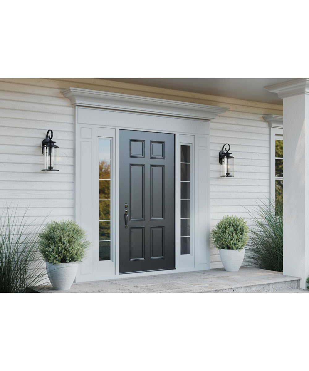 Squire 2-Light Medium Wall Lantern Matte Black