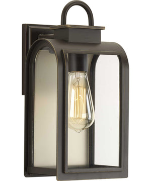 Refuge 1-Light Small Wall Lantern Oil Rubbed Bronze