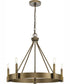 Breckenridge 5-Light Rustic Farmhouse Chandelier Aged Bronze