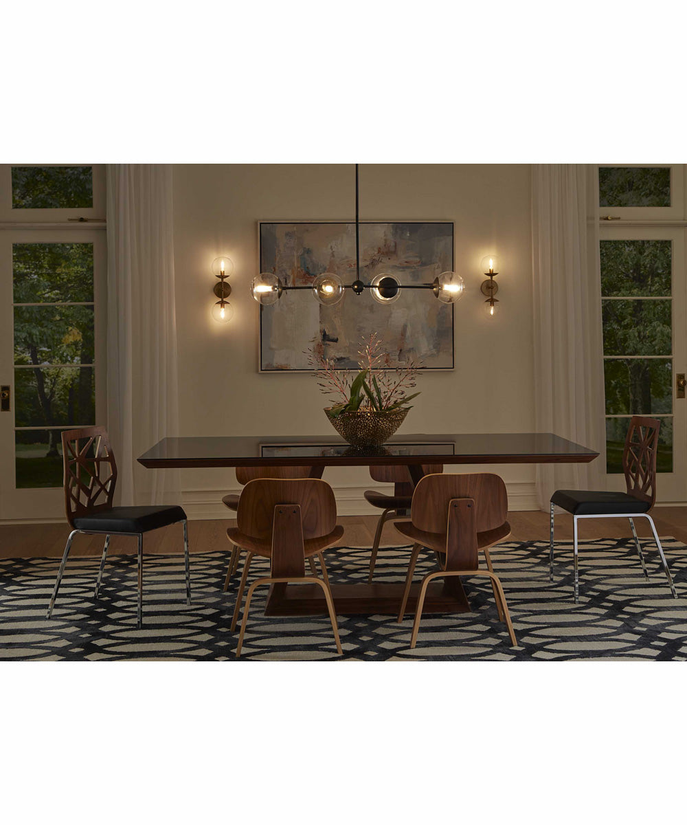 Atwell 2-Light Mid-Century Modern Wall Sconce Brushed Bronze