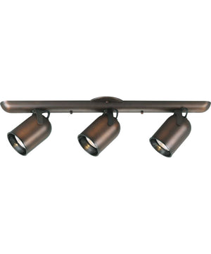 3-Light Multi Directional Roundback Wall/Ceiling Fixture Urban Bronze