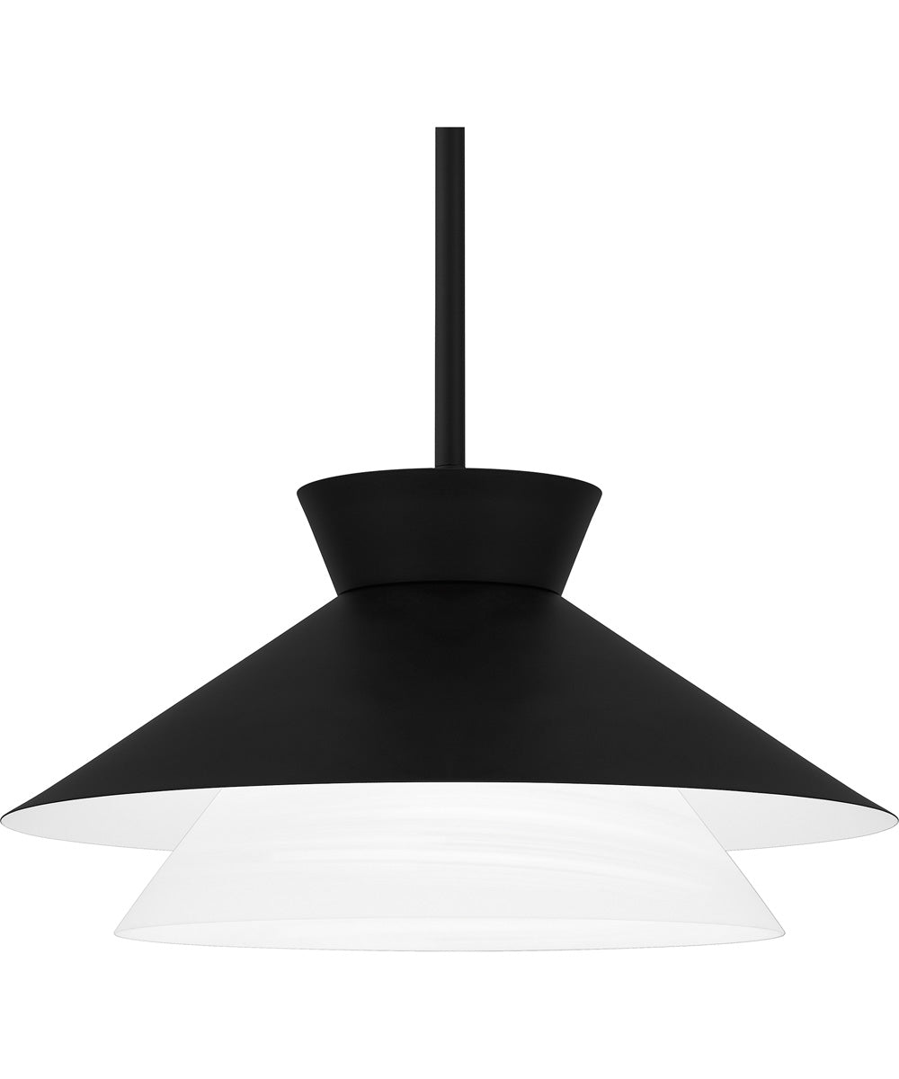 Quoizel Pendant Large 1-light Pendant Matte Black