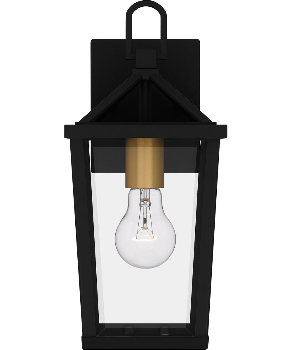 Hull Small 1-light Outdoor Wall Light  Coastal Armour Aluminum Matte Black