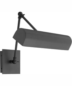 2-light Wall Mount Light Fixture Matte Black