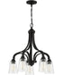 Grace 5-Light Chandelier Espresso