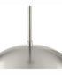 Perimeter 1-Light Mid-Century Modern Pendant with metal Shade Brushed Nickel