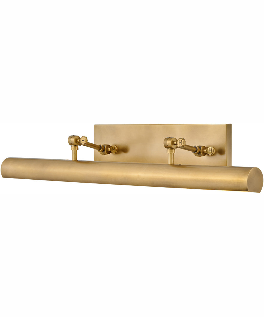 Stokes 2-Light Large Accent Light in Heritage Brass