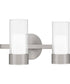 Logan  Bath Light Brushed Nickel
