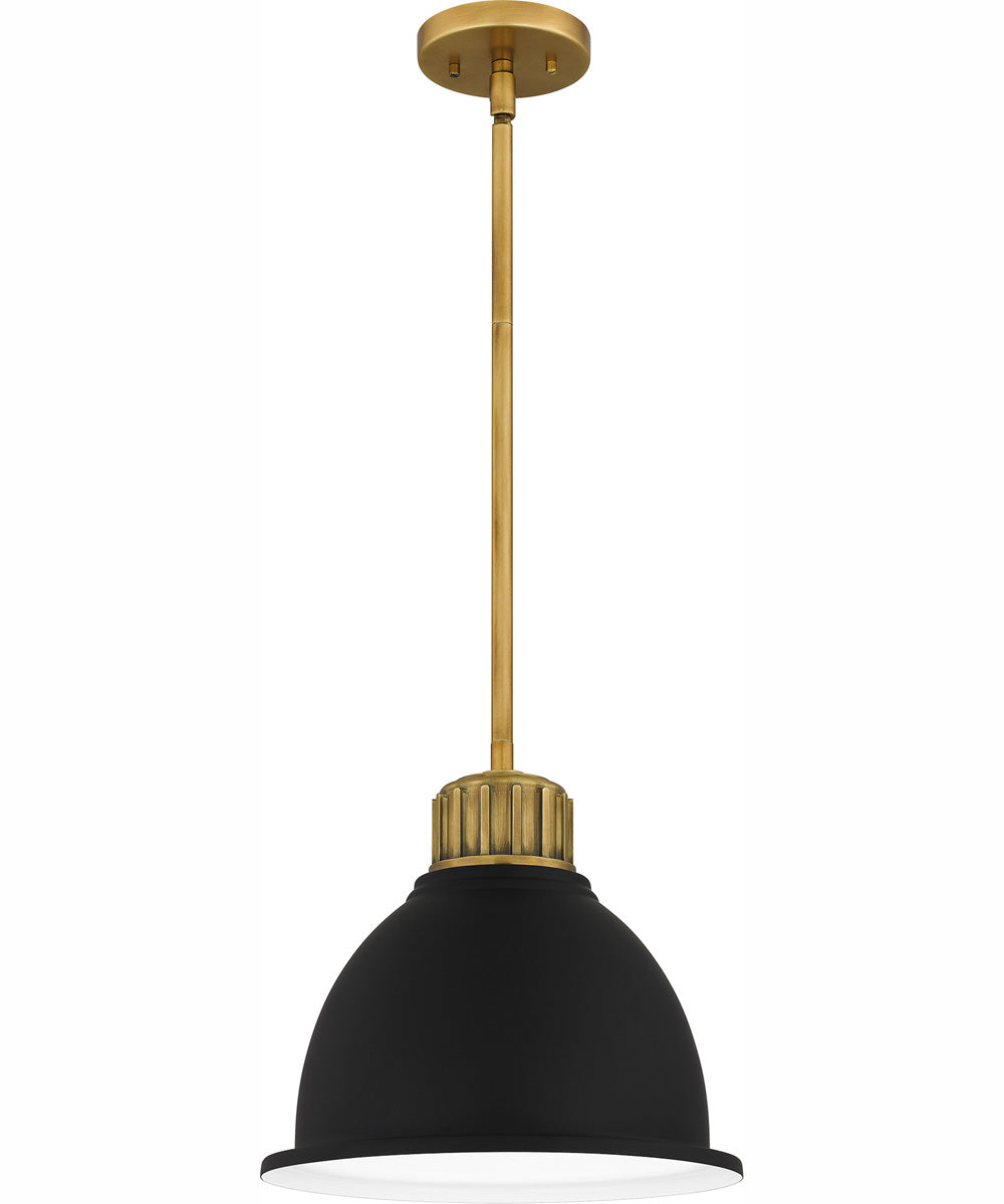 Quoizel Piccolo Pendant 1-light Mini Pendant Weathered Brass
