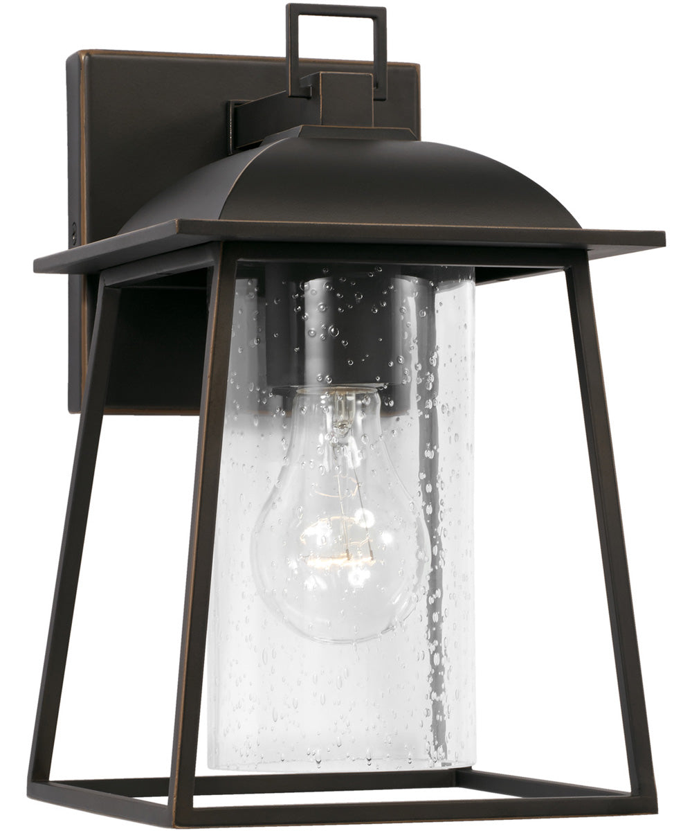 Durham 1-Light Outdoor Wall-Lantern Rain or Shine - Oiled Bronze