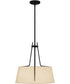 Leona 3-light Pendant Matte Black