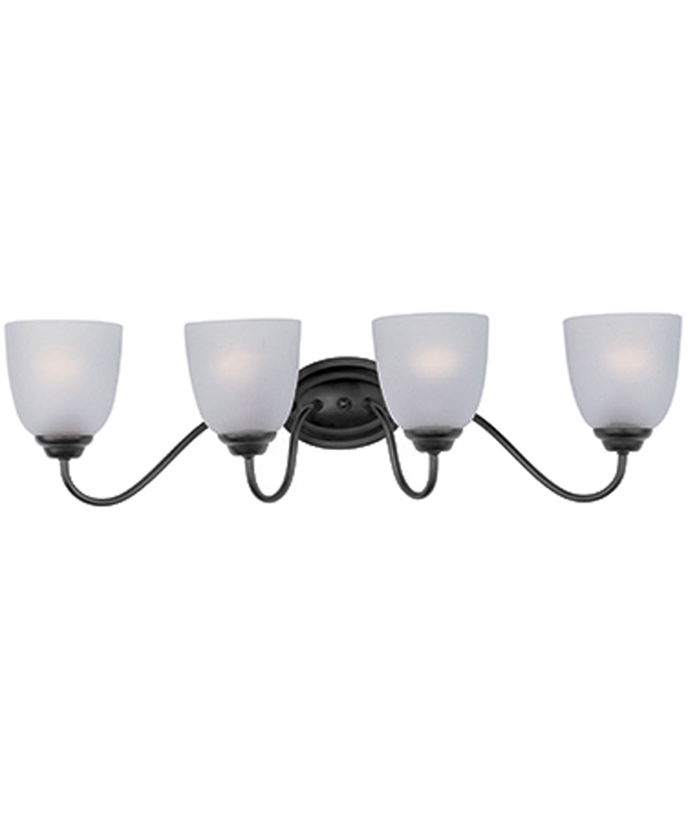 Stefan 4-Light Bath Vanity Black