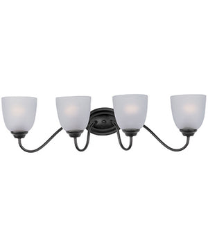 Stefan 4-Light Bath Vanity Black