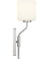 Tobin 1-Light Wall Bracket Brushed Nickel