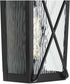 Wakeford 1-Light Transitional Outdoor Small Wall Lantern Textured Black