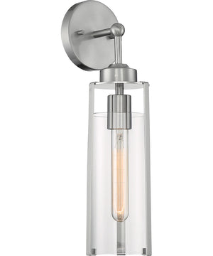 5"W Marina 1-Light Vanity & Wall Brushed Nickel