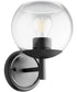 Lyon 1-light Wall Mount Light Fixture Matte Black