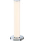 Quilla 1-Light Led Table Lamp Chrome/ Frost Acrylic Shade
