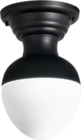 9"W Huevo Flushmount