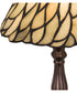 15"H Willow Jadestone Mini Lamp