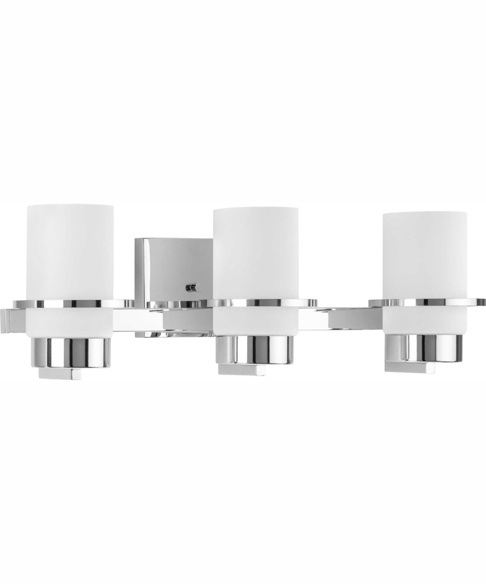 Reiss 3-Light Modern Farmhouse Vanity Light Polished Chrome