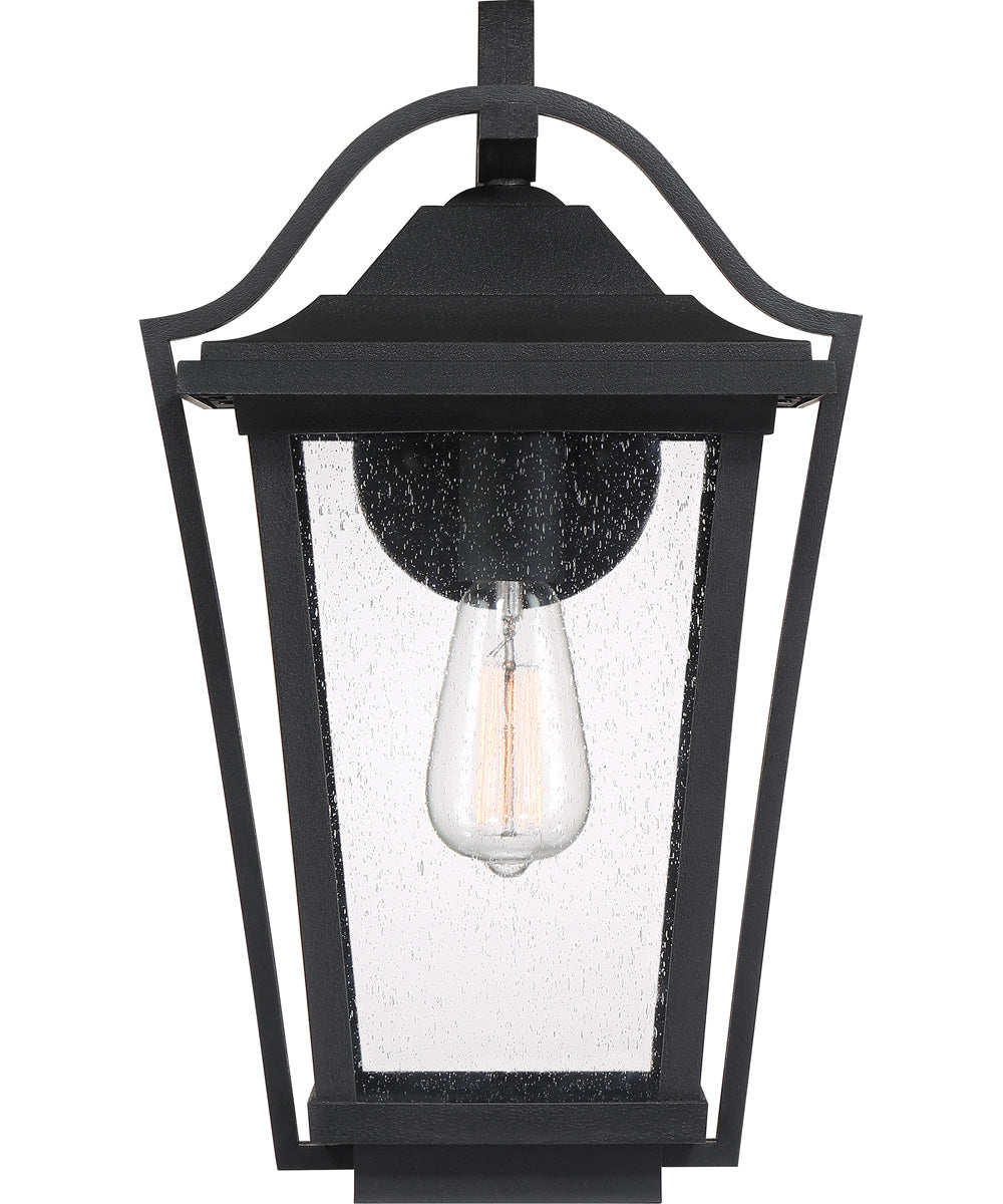 Darius Large 1-light Outdoor Wall Light  Coastal Armour Earth Black