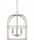 Aubrey 4-Light Foyer Brushed Nickel