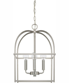 Aubrey 4-Light Foyer Brushed Nickel
