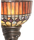 15" High Tiffany Candice Mini Lamp