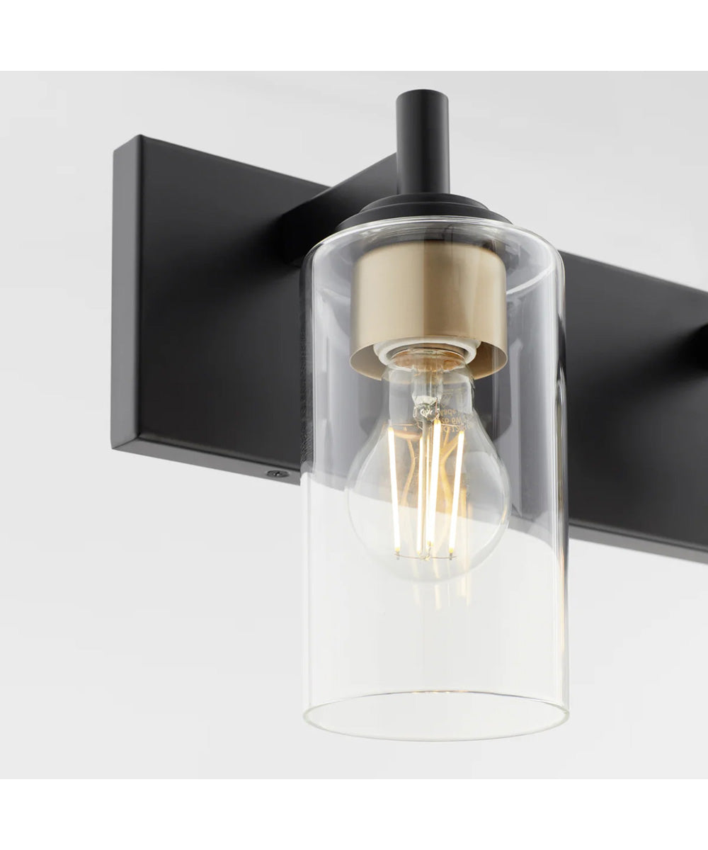 Fallstaff 4-light Bath Vanity Light Matte Black