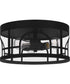 Brampton Medium 3-light Outdoor Ceiling Light  Coastal Armour Aluminum Matte Black