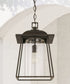 Durham 1-Light Outdoor Hanging-Lantern Rain or Shine - Oiled Bronze