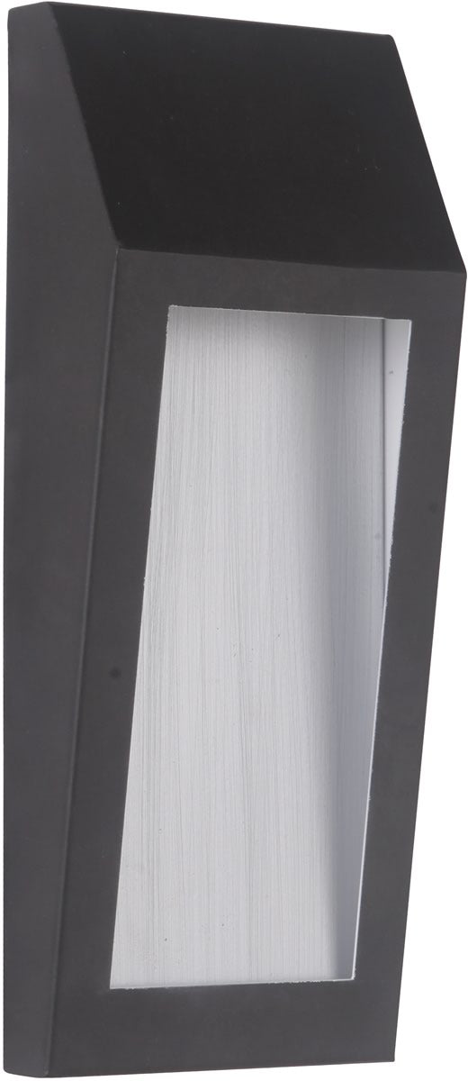 5"W Wedge 1-Light LED Pocket Sconce Oiled Bronze