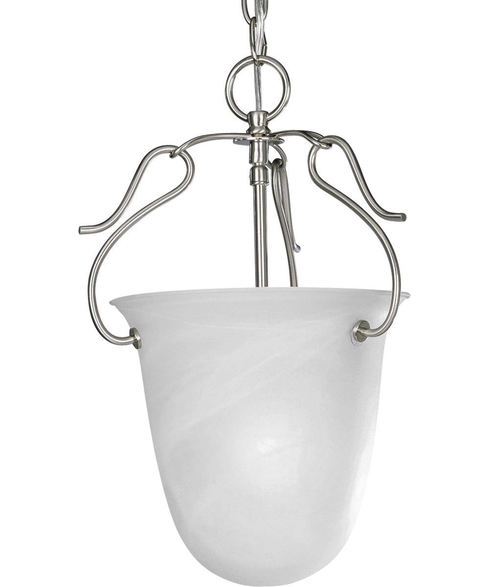 Bedford 1-Light Foyer Pendant Brushed Nickel