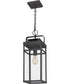 Keaton Large 1-light Outdoor Pendant Light  Coastal Armour Aluminum Mottled Black