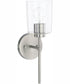 Greyson 1-Light Sconce Brushed Nickel