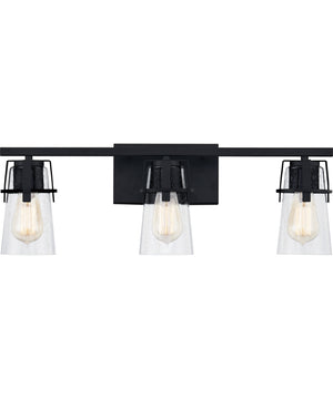 Knox Large 3-light Bath Light Matte Black