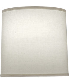 14x15x14 Natural Butcher Linen Deep Drum Hardback Lampshade